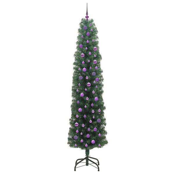 vidaXL Albero di Natale artificiale con 300 LED Verde 240 cm