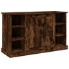 vidaXL Credenza Rovere Fumo 100x35,5x60 cm in Legno Multistrato