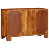 vidaXL Credenza Multicolore 90x35x60 in Legno Massello di Acacia