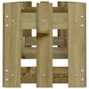 vidaXL Fioriera da Giardino Recinzione 200x30x30cm in Pino Impregnato