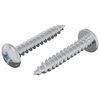 vidaXL Chiodo autofilettante 2 pz Zincato 4 x 25 mm Acciaio