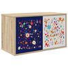 vidaXL Mobile TV da Parete MAINZ 69 x 33 x 40 cm Rovere Sonoma