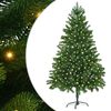 vidaXL Albero di Natale con 300 LED con supporto Verde 180 cm PE