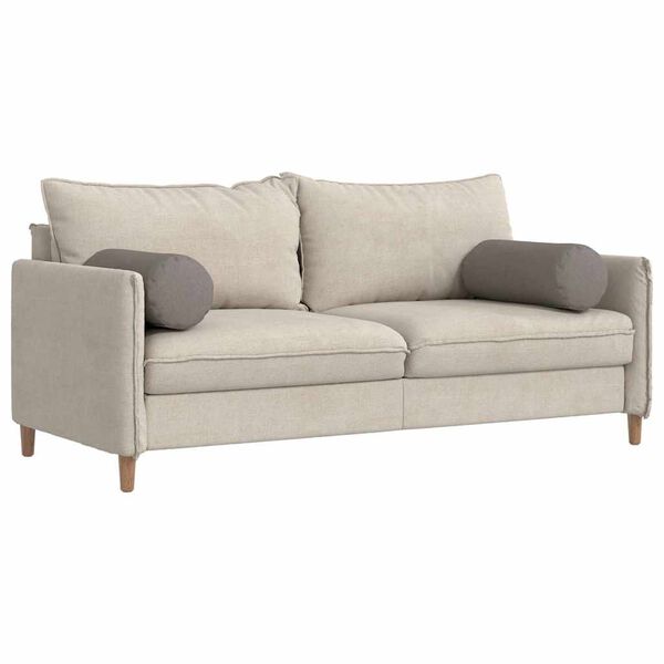 vidaXL Cuscini a rullo 2 pcs Talpa Ø 25 x 70 cm Tessuto