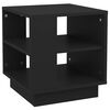 vidaXL Tavolino da Salotto Nero 40x40x43 cm in Legno Multistrato