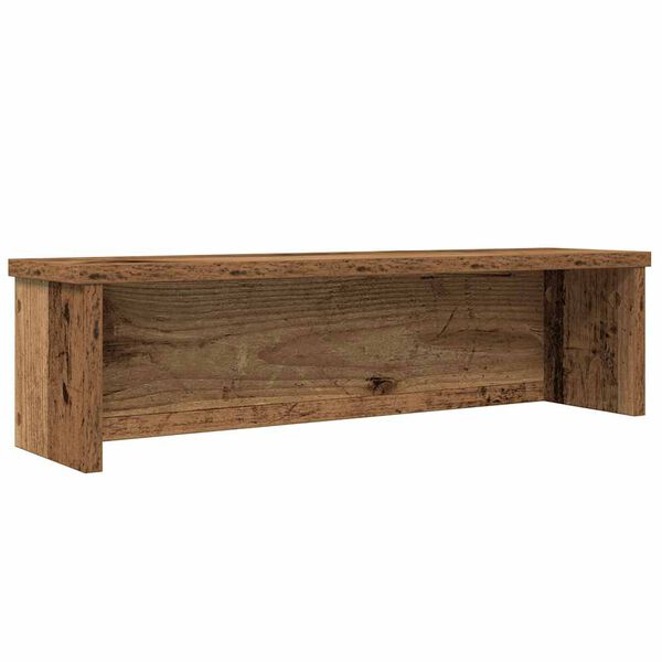 vidaXL Scaffali da Cucina Impilabili 2 pz Legno Vecchio 60x15x16 cm