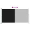 vidaXL Tendalino Laterale per Patio Terrazzo 160 x 300 cm Nero