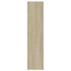 vidaXL Scarpiera Rovere Sonoma 80x21x87,5 cm in Legno Multistrato