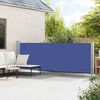 vidaXL Tenda Laterale Retrattile per Patio 140x600 cm Blu