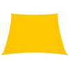 vidaXL Parasole a Vela in Tela Oxford a Trapezio 2/4x3 m Giallo