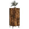 vidaXL Credenza Rovere Fumo 34,5x34x90 cm in Legno Multistrato