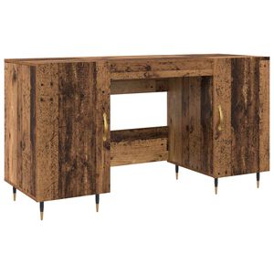vidaXL Scrivania Legno vecchio Legno ingegnerizzato 140 x 50 x 75 cm