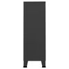 vidaXL Armadio Industriale Antracite 67x35x107 cm in Acciaio