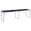 vidaXL Tavolo da Beer Pong Pieghevole 240 cm Nero