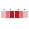 vidaXL Tenda da Sole Laterale Retrattile Rossa 220x600 cm