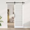 vidaXL Porta scorrevole ORKDAL Bianco 78 x 211 cm