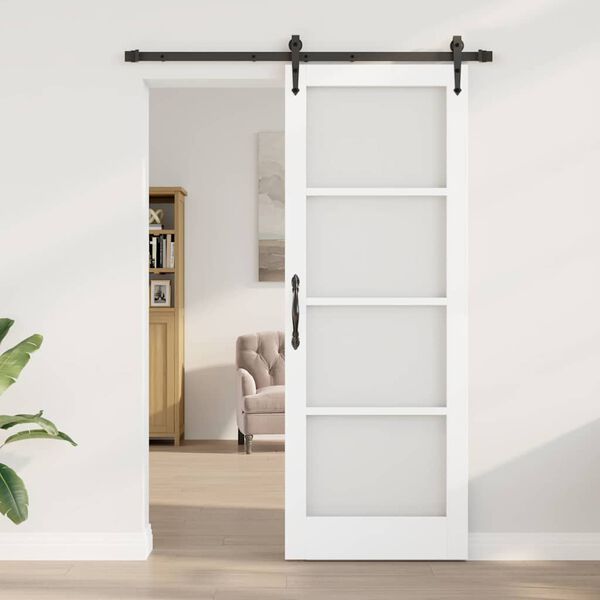 vidaXL Porta scorrevole ORKDAL Bianco 78 x 211 cm