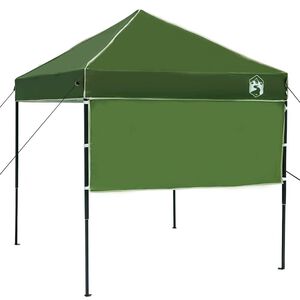 vidaXL Tenda Gazebo 194 x 194 x 251 cm Verde Tessuto