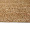 vidaXL Tappeto da Area Beige 100 x 200 cm Juta