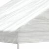 vidaXL Gazebo con Tetto Bianco 6,69x2,28x2,69 m in Polietilene