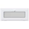 vidaXL Finestra Seminterrato RISOR 90x40 cm Tilt 3 Vetri Bianco