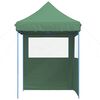 vidaXL Tenda Party Verde 200 x 200 x 306 cm Tessuto Oxford