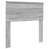 vidaXL Struttura del letto Grigio Sonoma 75 x 190 cm Legno multistrato