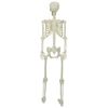 vidaXL Scheletro di Halloween Bianco 155 x 38.5 cm Plastica