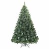 vidaXL Albero di Natale artificiale con 300 LED Verde 240 cm PE e PVC