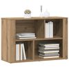 vidaXL Credenza Rovere artigianale 80 x 30 x 53 cm Legno multistrato