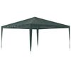 vidaXL Gazebo Professionale 4x4 m Verde 90 g/m²