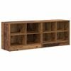 vidaXL Armadietto per letto 2 pz Legno antico 66 x 33 x 48 cm