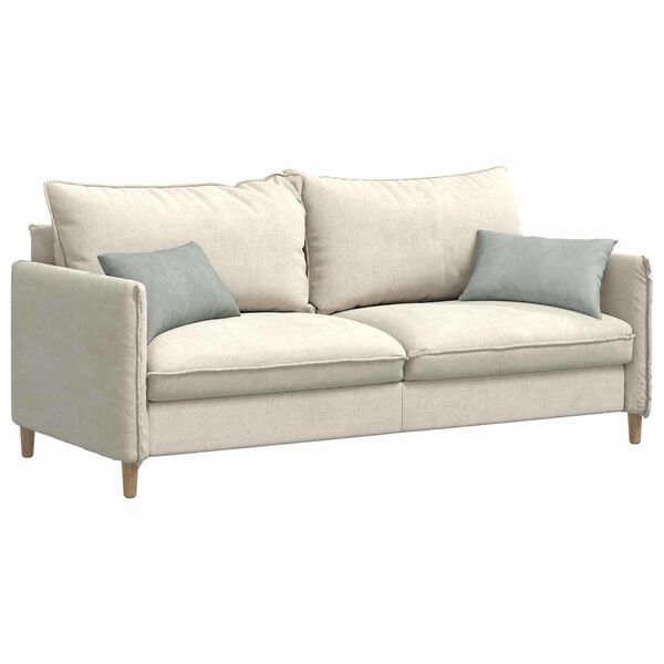 vidaXL Cuscini da Divano 2 pcs Grigio chiaro 50 x 30 cm