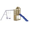 vidaXL Set da Gioco da Esterno in Legno di Pino Impregnato