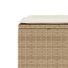 vidaXL Set da Bistrò 3 pz con Cuscini Beige in Polyrattan