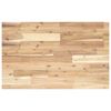 vidaXL Piano Tavolo Rettangolare 60x50x4cm in Legno Massello di Acacia