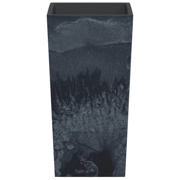 vidaXL Fioriera con Interno Rimovibile Antracite 11/26,5 L PP Cemento