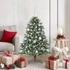 vidaXL Albero di Natale artificiale con 150 LED Verde 85 x 85 x 120 cm