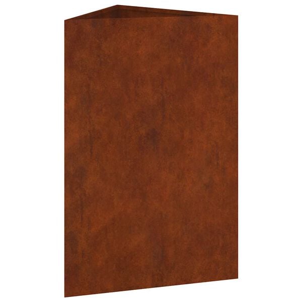 vidaXL Fioriera da Giardino 50x43x75 cm in Acciaio Corten