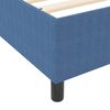 vidaXL Struttura letto piattaforma Blu 120 x 190 cm Tessuto in Cords