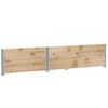 vidaXL Fioriera da Giardino Marrone 120x80 cm Legno Massello di Pino