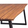 vidaXL Tavolo da Pranzo Legno Massello Acacia 200x90 cm