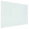 vidaXL Piastra in vetro per camino Trasparente 80 x 60 cm Vetro
