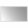 vidaXL Specchio da bagno LED Trasparente 70 x 40 cm vetro temperato