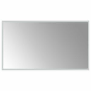 vidaXL Specchio da bagno LED Trasparente 70 x 40 cm vetro temperato