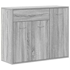 vidaXL Credenza Grigio Sonoma 88x30x70 cm in Legno Ingegnerizzato