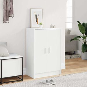 vidaXL Scarpiera Bianca 60x35x92 cm in Truciolato