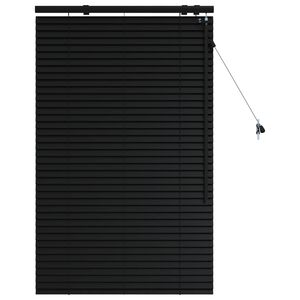 vidaXL Tenda Veneziana Nero 90 x 130 cm 35 mm