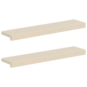 vidaXL Soglie per finestre 2 pz Bianco 70 x 15 x 2 cm