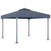 vidaXL Gazebo 300x300 cm Antracite Alluminio